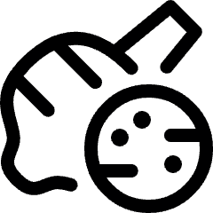 Vegetable Taro Icon from Ultimate Regular Set