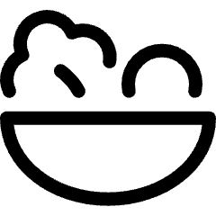 Vegetables Salad Icon from Ultimate Regular Set