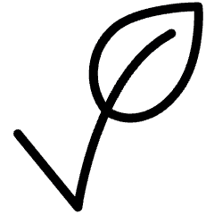 Vegetarian Check Mark Icon from Ultimate Light Set