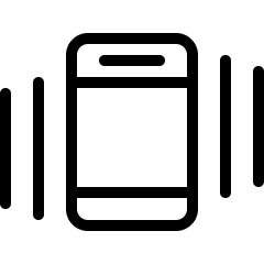 Phone Vibrate 1 Icon from Ultimate Light Set