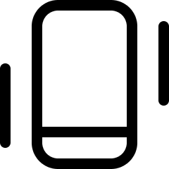 Phone Vibrate 1 Icon from Ultimate Regular Set