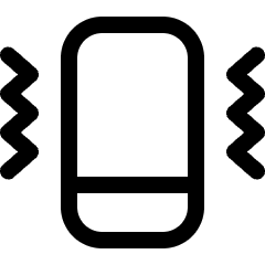 Phone Vibrate Icon from Ultimate Regular Set