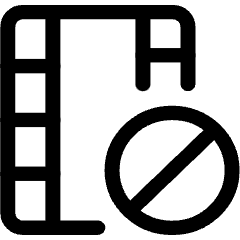 Appropliate And Prohibited Content Icon from Ultimate Regular Set