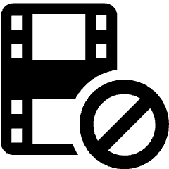Appropliate And Prohibited Content Icon from Ultimate Bold Set