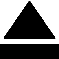 Button Eject Icon from Nova Solid Set