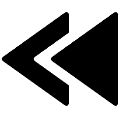 Button Fast Backward Icon from Nova Solid Set