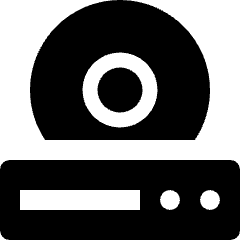 Cd Dvd Player Icon from Nova Solid Set