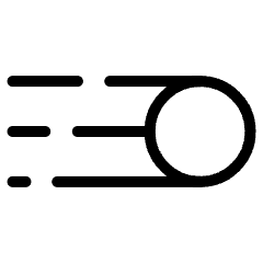 Fast Motion Icon from Ultimate Light Set