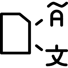 Local Language Content 2 Icon from Ultimate Light Set