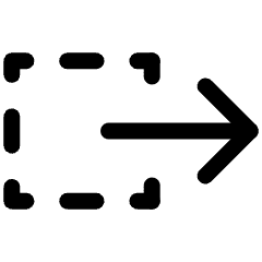 Track Select Tool Icon from Ultimate Regular Set