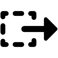 Track Select Tool Icon from Ultimate Bold Set