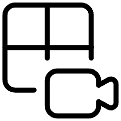 Video Collage Icon from Ultimate Light Set