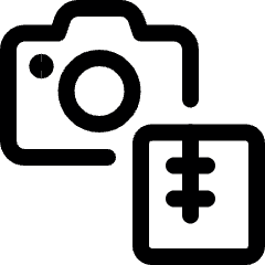 Video Edit Camera Archive Icon from Ultimate Regular Set