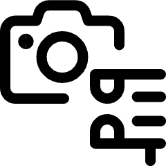 Video Edit Camera Measure Icon from Ultimate Regular Set
