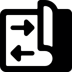 Video Edit Peel Icon from Ultimate Bold Set