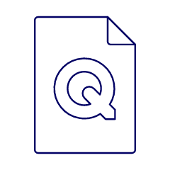Files Quicktime Illustration from UX Line Set