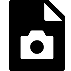 Image File Camera Raw Icon from Nova Solid Set