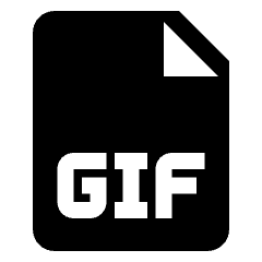 Image File Gif Icon from Nova Solid Set