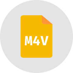 M4v File Icon from Kameleon Colors Set