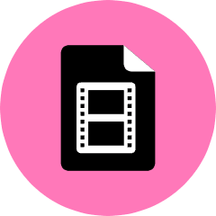 Movie File 3 Icon from Kameleon Pop Set