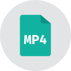 Mp4 File Icon from Kameleon Colors Set