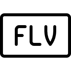 Vide Document Flv Icon from Ultimate Light Set