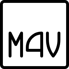 Vide Document M 4 V 1 Icon from Ultimate Light Set
