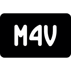 Vide Document M 4 V Icon from Ultimate Bold Set