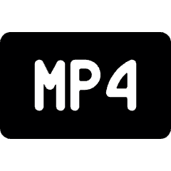 Vide Document Mp 4 Icon from Ultimate Bold Set