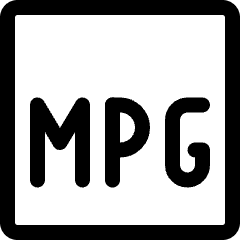 Vide Document Mpg 1 Icon from Ultimate Regular Set