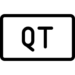 Vide Document Qt Icon from Ultimate Light Set