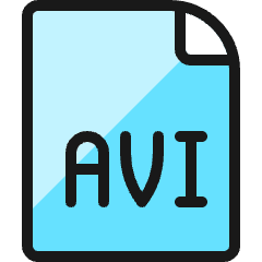 Video File Avi Icon from Ultimate Colors Set
