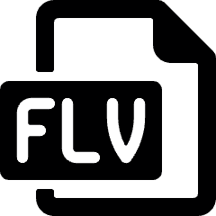 Video File Flv 1 Icon from Ultimate Bold Set