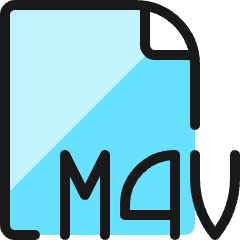 Video File M4v 1 Icon from Ultimate Colors Set