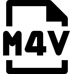 Video File M4v Icon from Nova Line Set