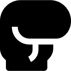 Video Games Boxing Glove Icon from Nova Solid Set