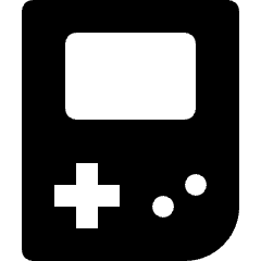 Video Games Gameboy Handheld Icon from Nova Solid Set