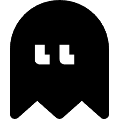Video Games Pacman Ghost Icon from Nova Solid Set