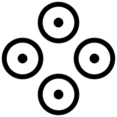 Button Controller Grid All Icon from Ultimate Light Set