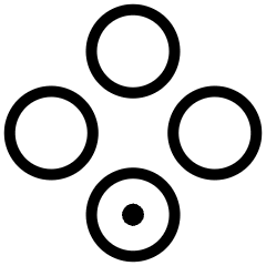 Button Controller Grid Down Icon from Ultimate Light Set