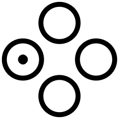 Button Controller Grid Left Icon from Ultimate Light Set