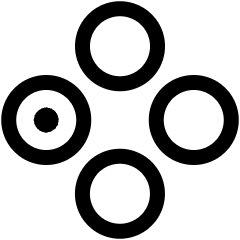 Button Controller Grid Left Icon from Ultimate Regular Set