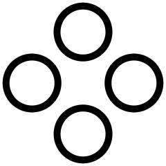 Button Controller Grid None Icon from Ultimate Light Set