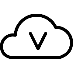 Cloud Gamimg Service Vortex 1 Icon from Ultimate Light Set