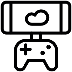 Electronics Sport Esport Handheld Cloud Gaming Connected Icon from Ultimate Light Set