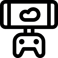 Electronics Sport Esport Handheld Cloud Gaming Connected Icon from Ultimate Regular Set