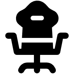 Gaming Chair Icon from Ultimate Bold Set