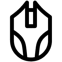 Gaming Mouse Icon from Ultimate Regular Set