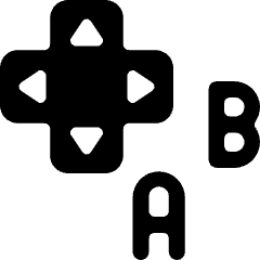 Video Game Control Directions Icon from Ultimate Bold Set