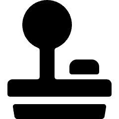 Video Game Control Gear Icon from Ultimate Bold Set